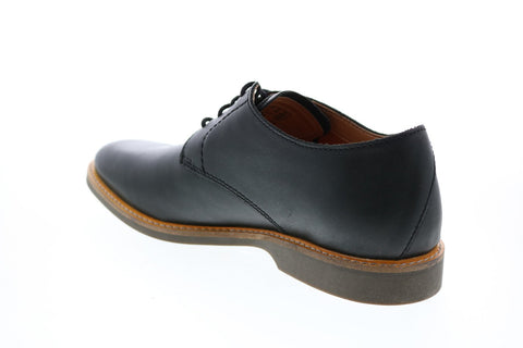 Clarks Atticus Lace 26136155 Mens Black Leather Oxfords Plain Toe Shoes
