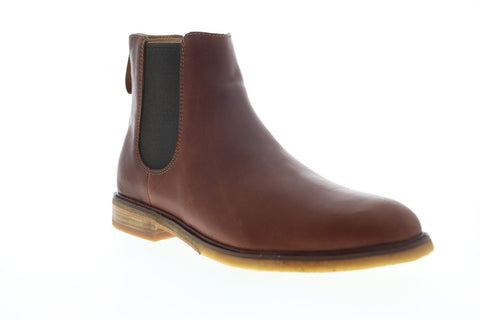 Clarks Clarkdale Gobi Mens Brown Suede Slip On Chelsea Boots Shoes