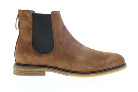 Clarks Clarkdale Gobi 26136252 Mens Brown Suede Slip On Chelsea Boots