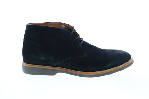 Clarks Atticus Limit 26136738 Mens Black Nubuck Lace Up Chukkas Boots