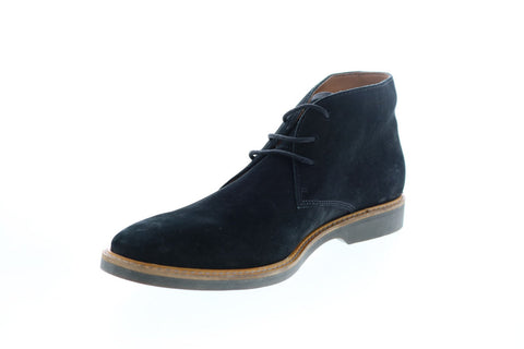 Clarks Atticus Limit 26136738 Mens Black Nubuck Lace Up Chukkas Boots