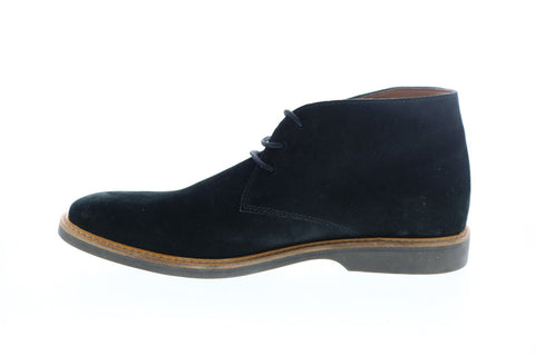 Clarks Atticus Limit 26136738 Mens Black Nubuck Lace Up Chukkas Boots
