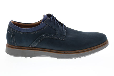 Clarks Un Geo Lace 26136755 Mens Blue Wide Oxfords & Lace 