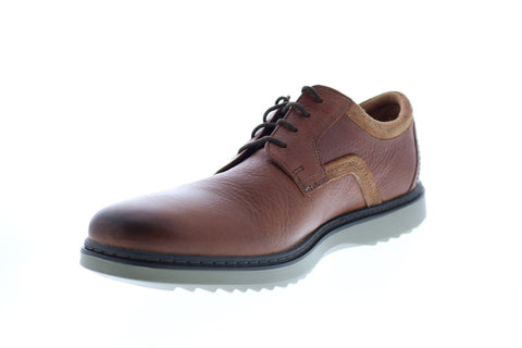 Clarks Un Geo Lace 26136758 Mens Brown Oxfords & Lace Ups Plain Toe Shoes