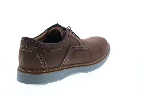 Clarks Un Geo Lace 26136759 Mens Brown Oxfords & Lace Ups Plain Toe Shoes