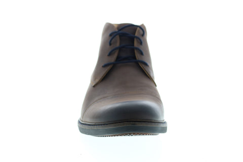 Bostonian Maxton Mid 26136912 Mens Brown Leather Lace Up Chukkas Boots