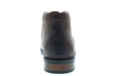 Bostonian Maxton Mid 26136912 Mens Brown Leather Lace Up Chukkas Boots