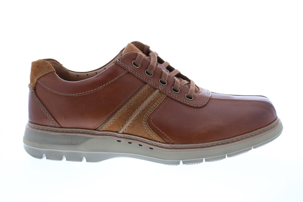 Clarks Un Ramble Go Mens Brown Extra Wide Oxfords & Lace Ups Plain Toe ...