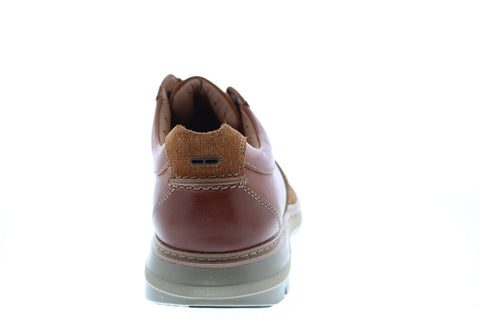 Clarks Un Ramble Go Mens Brown Wide Oxfords & Lace Ups Plain Toe Shoes