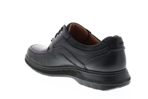 Clarks Un Ramble Lace Mens Black Extra Wide Oxfords & Lace Ups Plain Toe Shoes