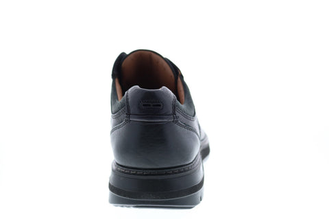 Clarks Un Ramble Lace Mens Black Extra Wide Oxfords & Lace Ups Plain Toe Shoes