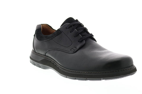Clarks Un Ramble Lo 26136992 Mens Black Oxfords & Lace Ups Plain Toe Shoes