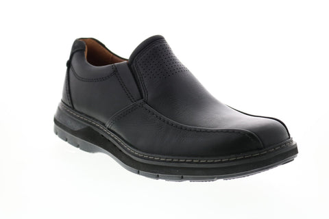 Clarks Un Ramble Step 26136999 Mens Black Loafers & Slip Ons Casual Shoes