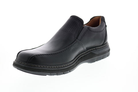 Clarks Un Ramble Step 26136999 Mens Black Loafers & Slip Ons Casual Shoes