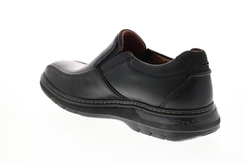 Clarks Un Ramble Step 26136999 Mens Black Loafers & Slip Ons Casual Shoes