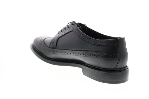 Bostonian No.16 Longwing Mens Black Oxfords & Lace Ups Wingtip & Brogue Shoes