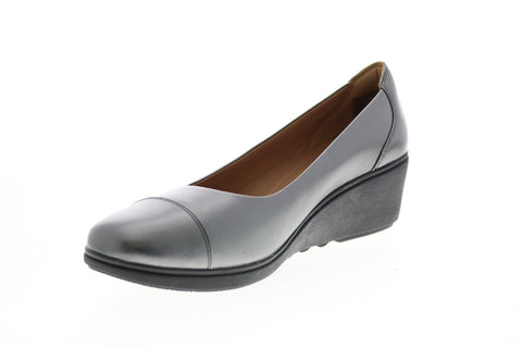 Clarks Un Tallara Dee 26137138 Womens Black Leather Ballet Flats Shoes