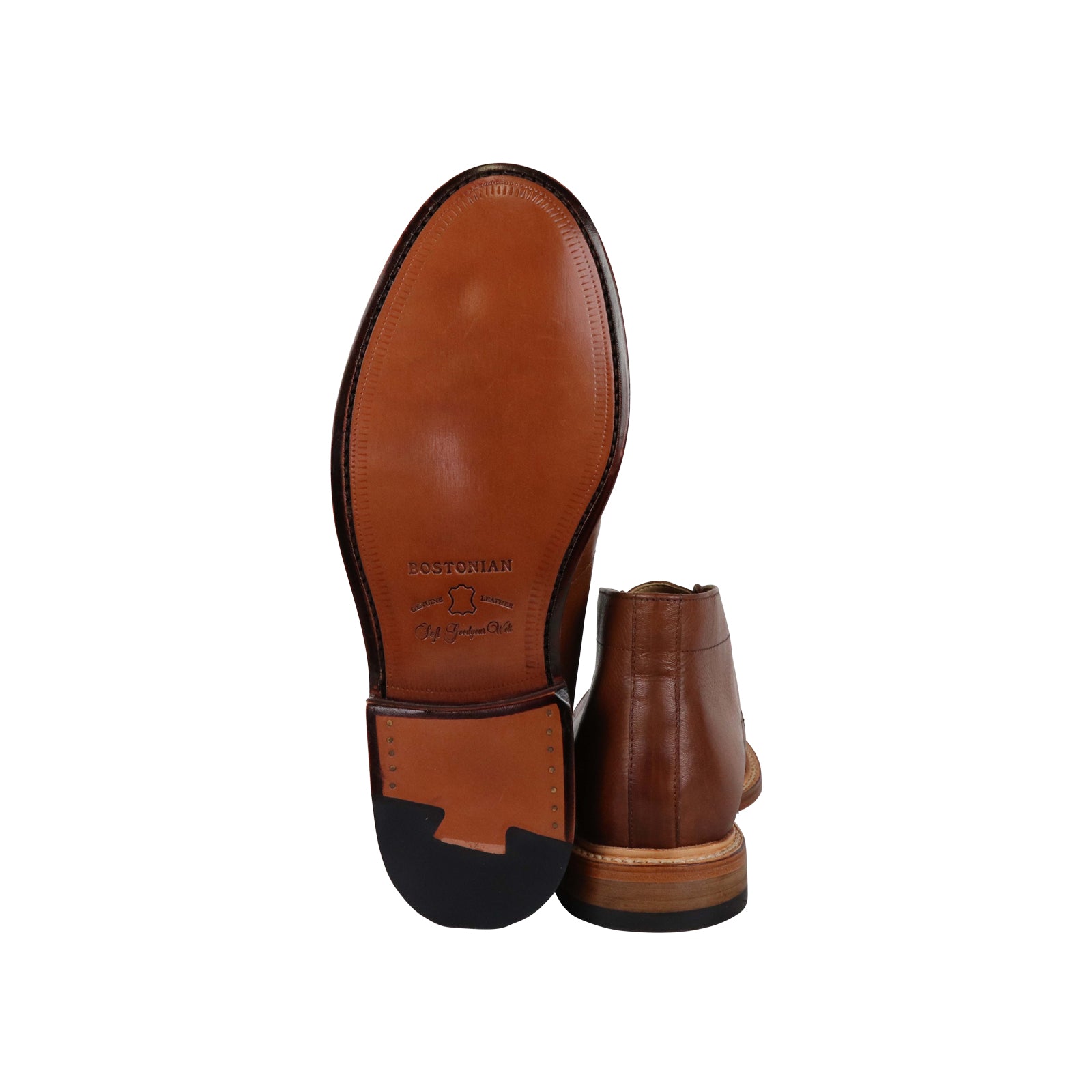 Bostonian Genuine Leather Brown Shoes Bostonian Narrate Step 26116117 Mens Brown Leather Slip On  main image 4