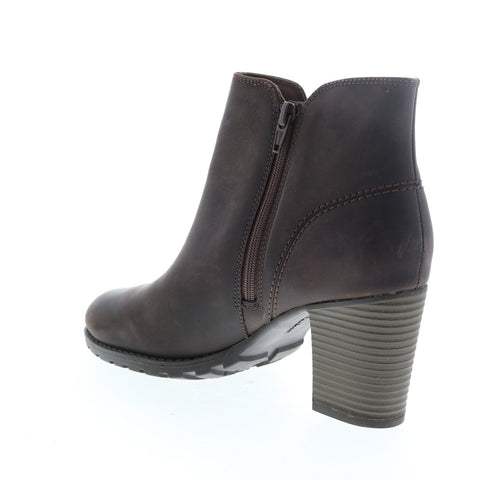 Clarks Verona Trish 26137333 Womens Brown Leather Ankle & Booties Boots