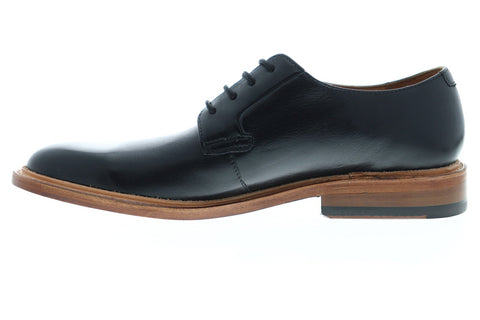 Bostonian No.16 Soft Low 26137414 Mens Black Leather Plain Toe Oxfords Shoes