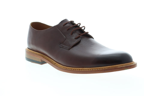 Bostonian No 16 Soft Low 26137415 Mens Brown Leather Plain Toe Oxfords Shoes