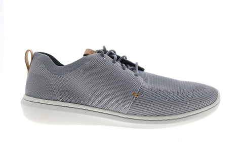 Clarks Step Urban Mix 26138176 Mens Gray Canvas Lifestyle Sneakers Shoes