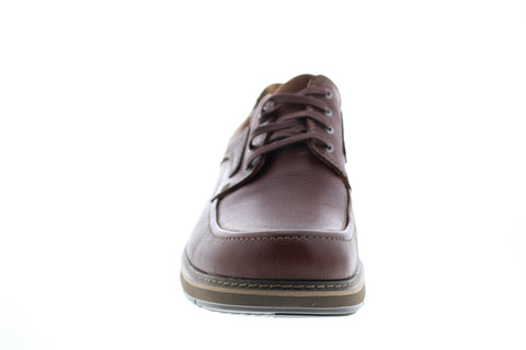 Clarks Un Ramble Lace Mens Brown Extra Wide Oxfords & Lace Ups Plain Toe Shoes