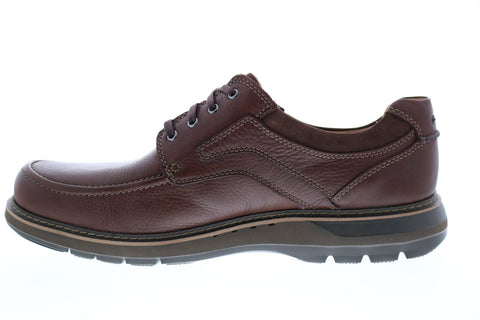 Clarks Un Ramble Lace Mens Brown Extra Wide Oxfords & Lace Ups Plain Toe Shoes