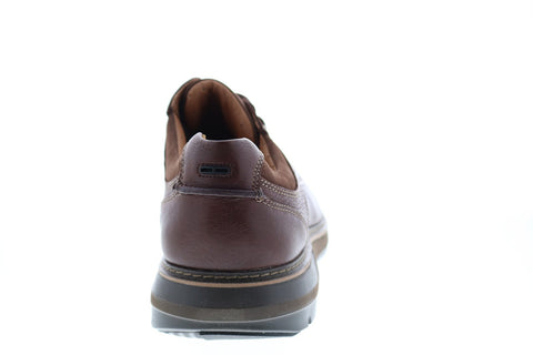 Clarks Un Ramble Lace Mens Brown Wide Oxfords & Lace Ups Plain Toe Shoes