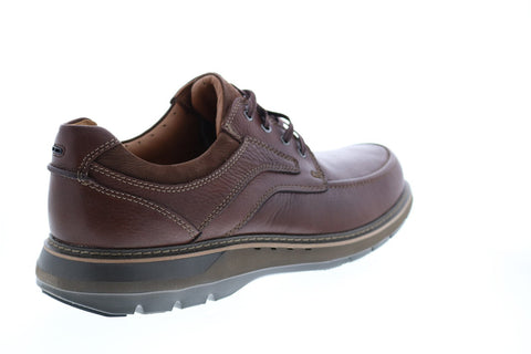 Clarks Un Ramble Lace Mens Brown Wide Oxfords & Lace Ups Plain Toe Shoes