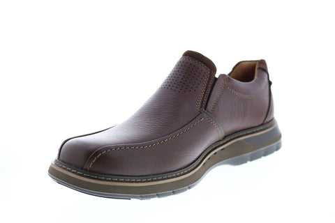 Clarks Un Ramble Step 26138188 Mens Brown Loafers & Slip Ons Casual Shoes