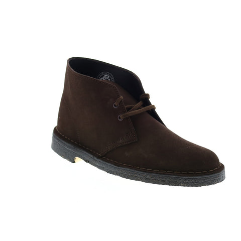 Clarks Desert Boot 26138229 Mens Brown Suede Lace Up Desert Boots