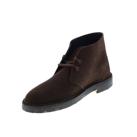Clarks Desert Boot 26138229 Mens Brown Suede Lace Up Desert Boots