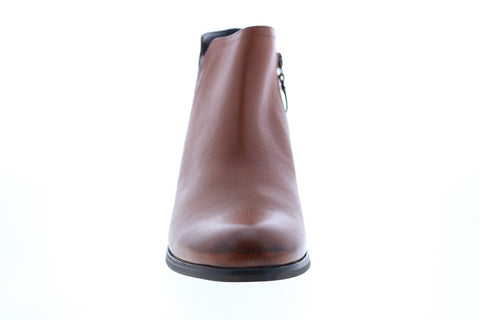 Clarks Maypearl Ramie 26138391 Womens Brown Leather Ankle & Booties Boots