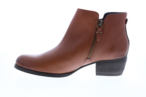 Clarks Maypearl Ramie 26138391 Womens Brown Leather Ankle & Booties Boots
