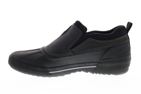 Clarks Bowman Free 26138399 Mens Black Wide Leather Lifestyle Sneakers Shoes