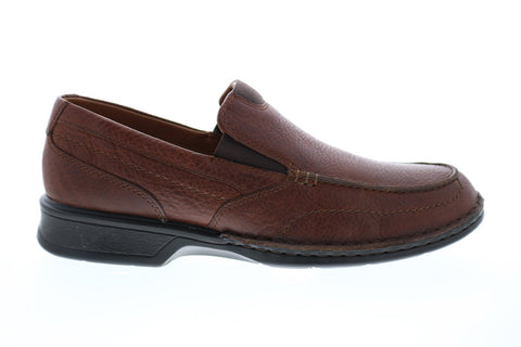 Clarks Northam Step 26138405 Mens Brown Wide Loafers & Slip Ons Casual Shoes