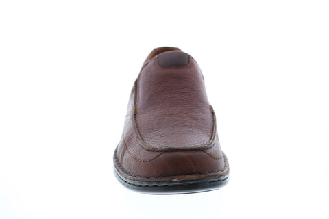 Clarks Northam Step 26138405 Mens Brown Wide Loafers & Slip Ons Casual Shoes