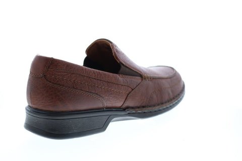 Clarks Northam Step 26138405 Mens Brown Wide Loafers & Slip Ons Casual Shoes
