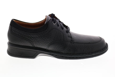Clarks Northam Pace Mens Black Wide Oxfords & Lace Ups Plain Toe Shoes