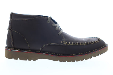 Clarks Vargo Apron 26138813 Mens Brown Leather Lace Up Chukkas Boots
