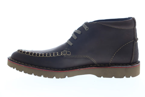 Clarks Vargo Apron 26138813 Mens Brown Leather Lace Up Chukkas Boots