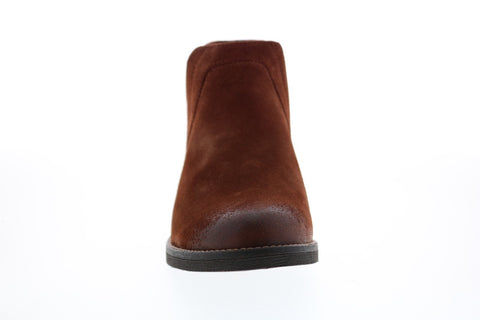 Clarks Demi Beat 26138867 Womens Brown Suede Ankle & Booties Boots