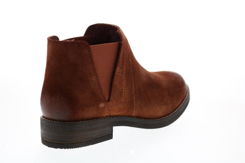 Clarks Demi Beat 26138867 Womens Brown Suede Ankle & Booties Boots