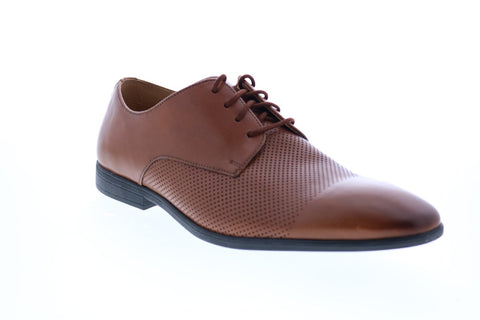 Clarks Bampton Cap 26138981 Mens Brown Oxfords & Lace Ups Cap Toe Shoes