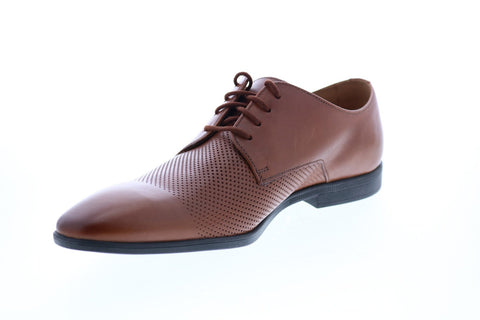 Clarks Bampton Cap 26138981 Mens Brown Oxfords & Lace Ups Cap Toe Shoes