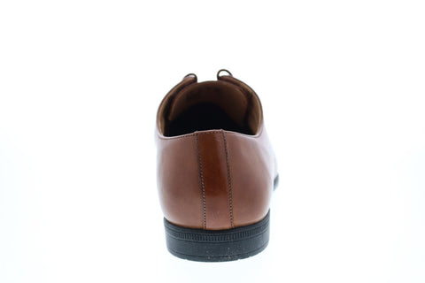 Clarks Bampton Cap 26138981 Mens Brown Oxfords & Lace Ups Cap Toe Shoes