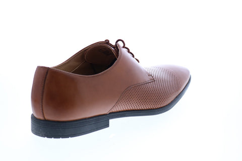 Clarks Bampton Cap 26138981 Mens Brown Oxfords & Lace Ups Cap Toe Shoes