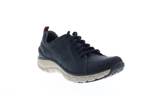 Clarks Wave Go 26139742 Womens Black Wide Nubuck Lifestyle Sneakers Shoes