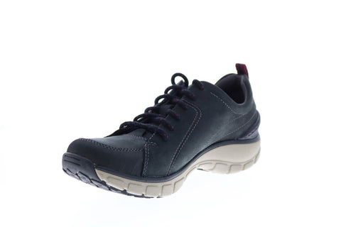 Clarks Wave Go 26139742 Womens Black Wide Nubuck Lifestyle Sneakers Shoes